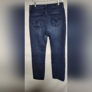 Dark Wash Vintage Women's Jeans - Slimming Bootcut